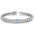 Diamond Tennis Bracelet with Argentina Flag no. 3 image 2