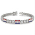 Diamond Tennis Bracelet with Croatia Flag no. 3 image 2