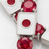 Ruby Tennis Bracelet with Japan Flag no. 12