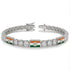 Diamond Tennis Bracelet with India Flag no. 3