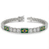 Diamond Tennis Bracelet with Brazil Flag no. 3 image 2