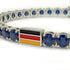Sapphire Tennis Bracelet with Germany Flag no. 15