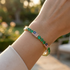 Emerald Tennis Bracelet with United States Flag no. 4 image 8