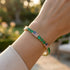 Emerald Tennis Bracelet with United States Flag no. 4