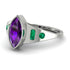 Marquise Bezel Amethyst Ring - Juliana No. 306