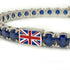 Sapphire Tennis Bracelet with United Kingdom Flag no. 15 image 4