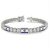 Diamond Tennis Bracelet with Israeli Flag no. 3 image 3