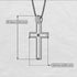 Classic Emerald Gold Cross Pendant - Abel No. 5
