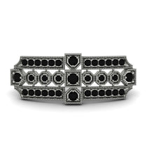 Black Diamond Antique Elegance Brooch - Alondra No. 39 image 1