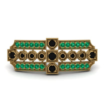Black Diamond Antique Elegance Brooch - Alondra No. 22 image 1