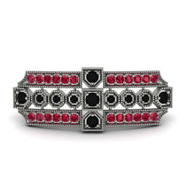 Black Diamond Antique Elegance Brooch - Alondra No. 54 image 1