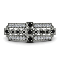 Black Diamond Antique Elegance Brooch - Alondra No. 9 image 1