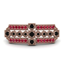Black Diamond Antique Elegance Brooch - Alondra No. 53 image 1