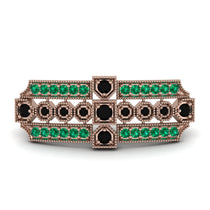 Black Diamond Antique Elegance Brooch - Alondra No. 23 image 1
