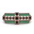 Black Diamond Antique Elegance Brooch - Alondra No. 23 image 1