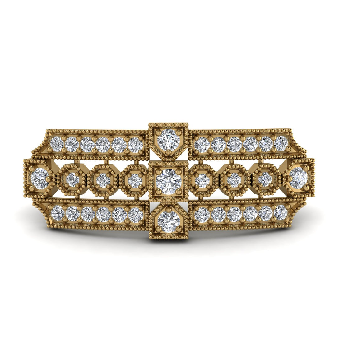 Diamond Antique Elegance Brooch - Alondra No. 1