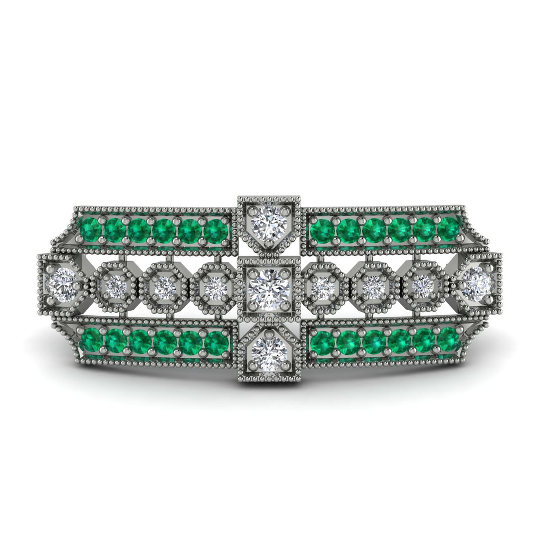 Diamond Antique Elegance Brooch - Alondra No. 18