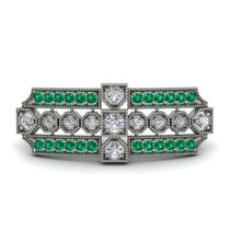 Diamond Antique Elegance Brooch (20)