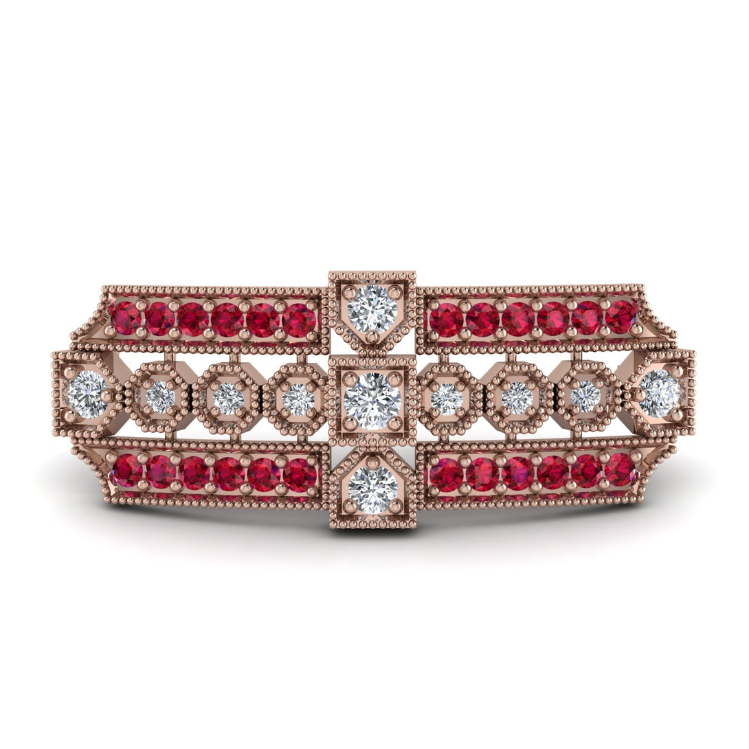 Diamond Antique Elegance Brooch - Alondra No. 47