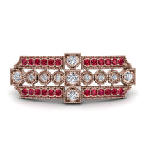 Diamond Antique Elegance Brooch (40)