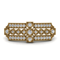 Diamond Antique Elegance Brooch