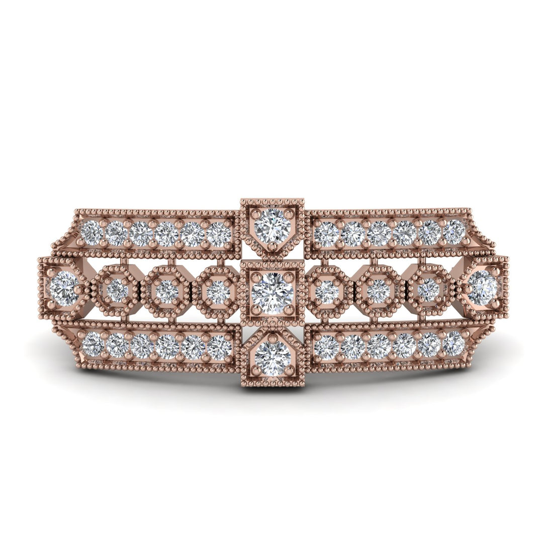 Diamond Antique Elegance Brooch - Alondra No. 2