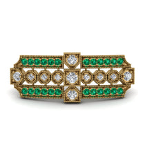 Diamond Antique Elegance Brooch (12)