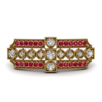 Diamond Antique Elegance Brooch (36)