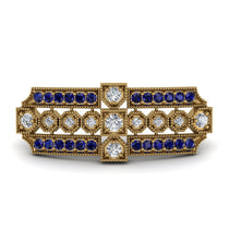 Diamond Antique Elegance Brooch (48)