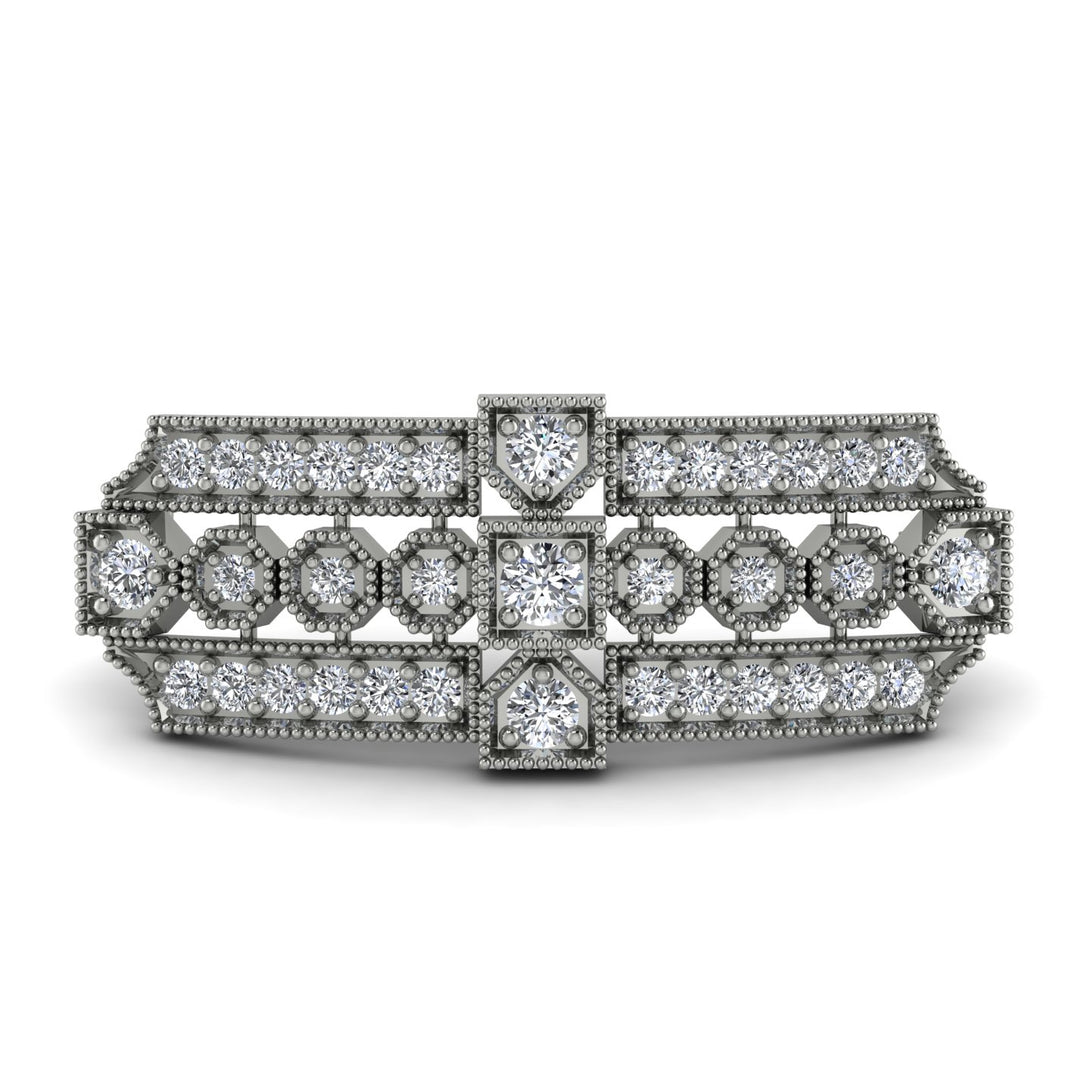 Diamond Antique Elegance Brooch - Alondra No. 3