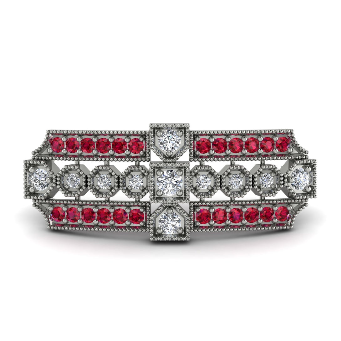 Diamond Antique Elegance Brooch - Alondra No. 48