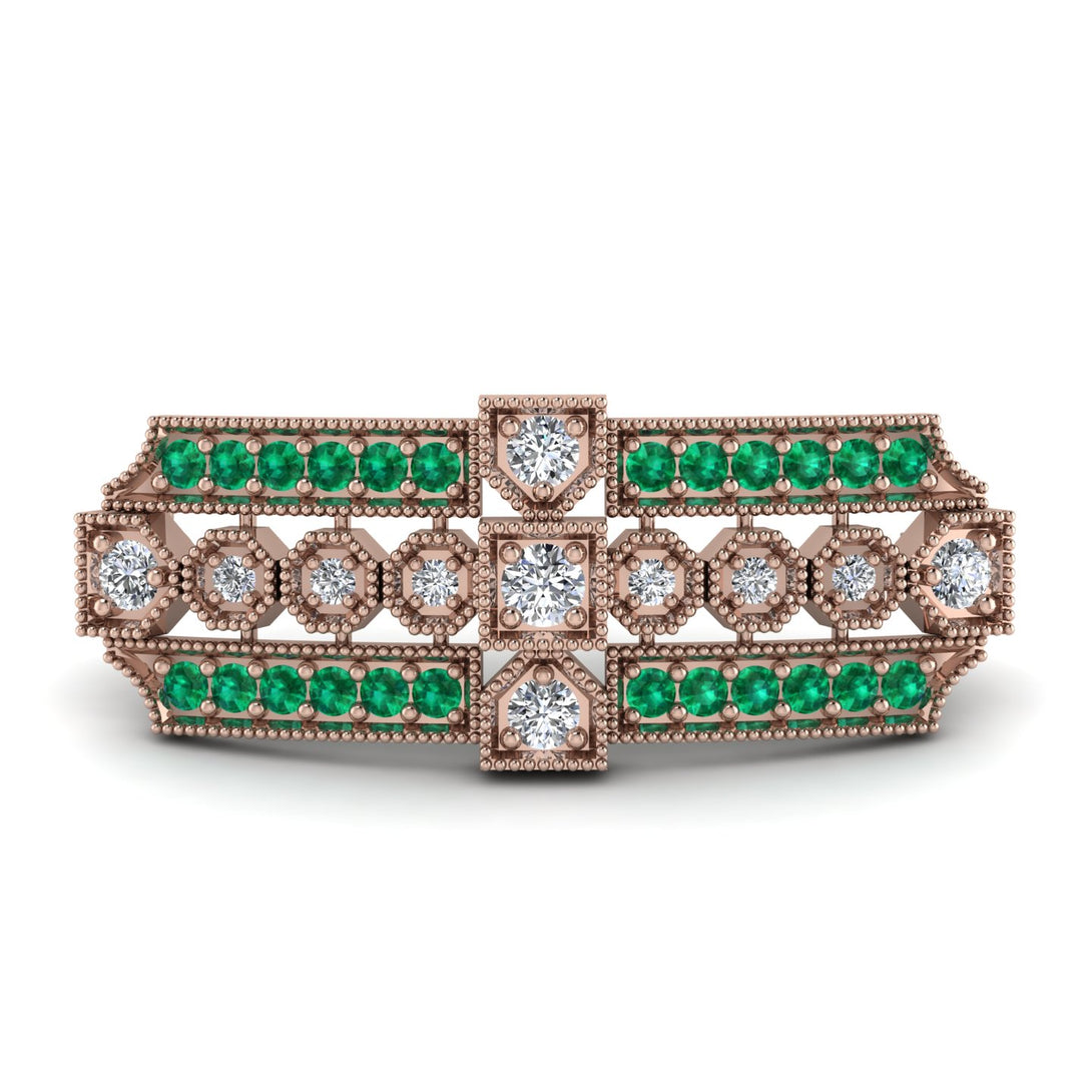 Diamond Antique Elegance Brooch - Alondra No. 17