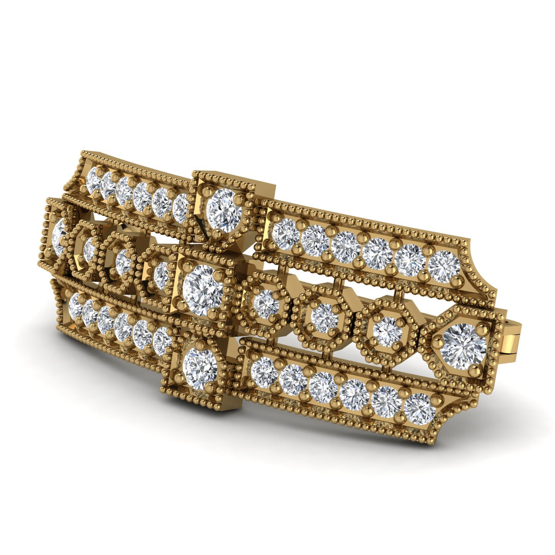 Diamond Antique Elegance Brooch - Alondra No. 1