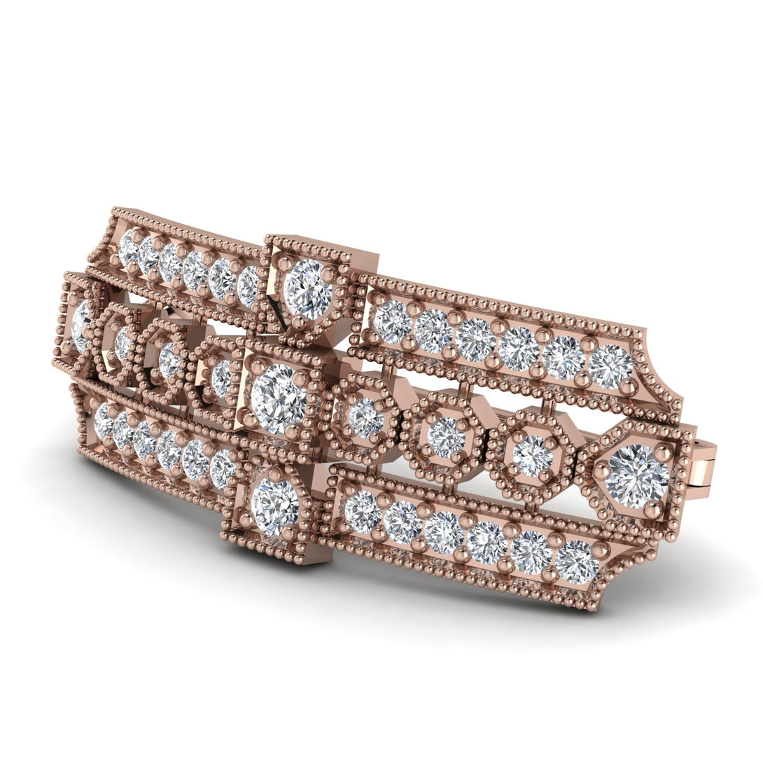 Diamond Antique Elegance Brooch - Alondra No. 2