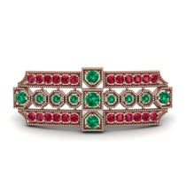 Emerald Antique Elegance Brooch (40)