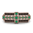 Emerald Antique Elegance Brooch - Alondra No. 35