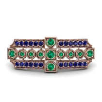 Emerald Antique Elegance Brooch (52)