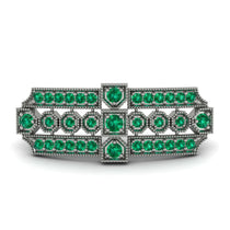 Emerald Antique Elegance Brooch (20)