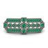 Emerald Antique Elegance Brooch - Alondra No. 21