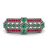 Emerald Antique Elegance Brooch - Alondra No. 51