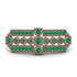 Emerald Antique Elegance Brooch - Alondra No. 20