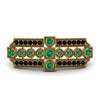 Emerald Antique Elegance Brooch - Alondra No. 34