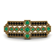 Emerald Antique Elegance Brooch (24)