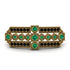 Emerald Antique Elegance Brooch - Alondra No. 34