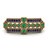Emerald Antique Elegance Brooch - Alondra No. 64