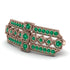 Emerald Antique Elegance Brooch - Alondra No. 20