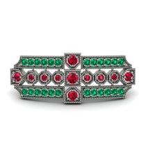 Ruby Antique Elegance Brooch (16)