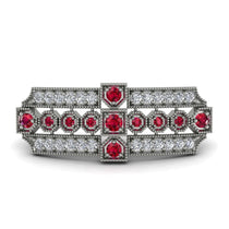 Ruby Antique Elegance Brooch (8)