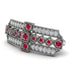 Ruby Antique Elegance Brooch - Alondra No. 12