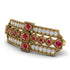 Ruby Antique Elegance Brooch - Alondra No. 10